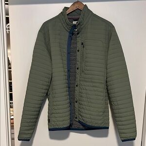 Men's Relwen Olive Quilted Jacket